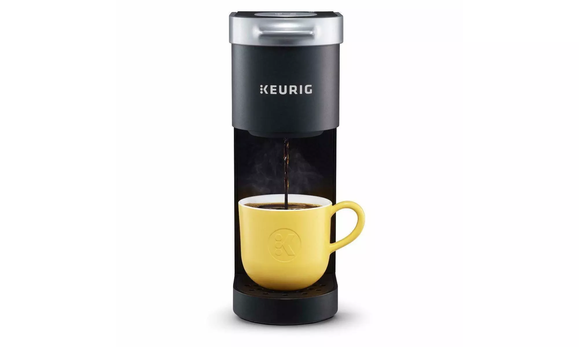 Keurig K-Mini Single Serve K-Cup Pod Coffee Maker (Black) with Cleaning Cups - Second Medium