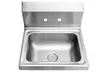 Stainless Steel Hand Wash Sink Washing Wall Mount Commercial Kitchen Heavy Duty - Second Medium