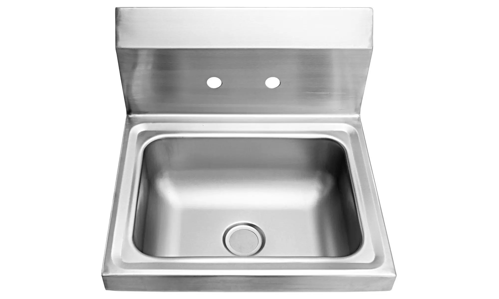 Stainless Steel Hand Wash Sink Washing Wall Mount Commercial Kitchen Heavy Duty