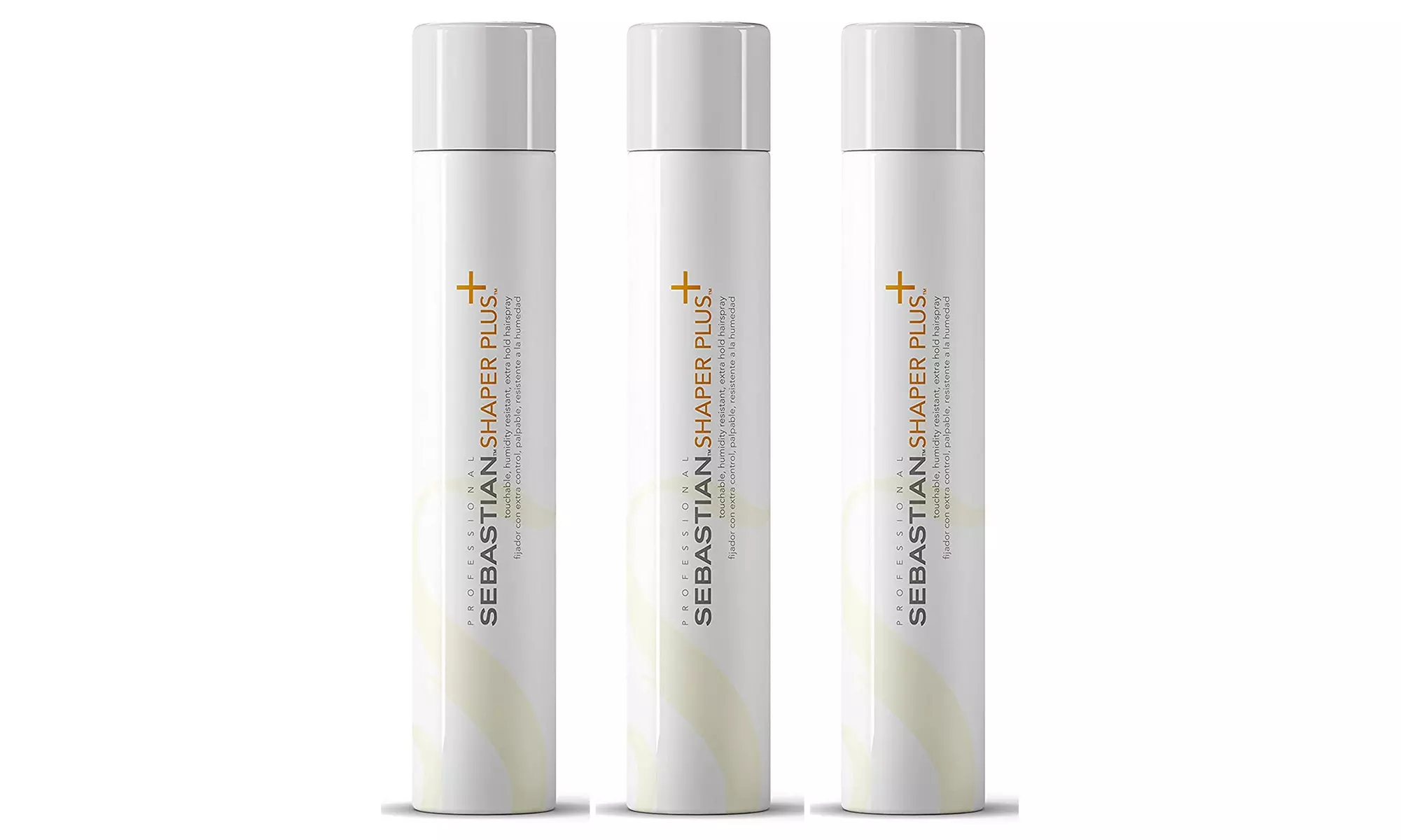 Three-Pack of Sebastian Shaper Plus Extra Hold Hair Sprays 10.6oz  - Primary Image
