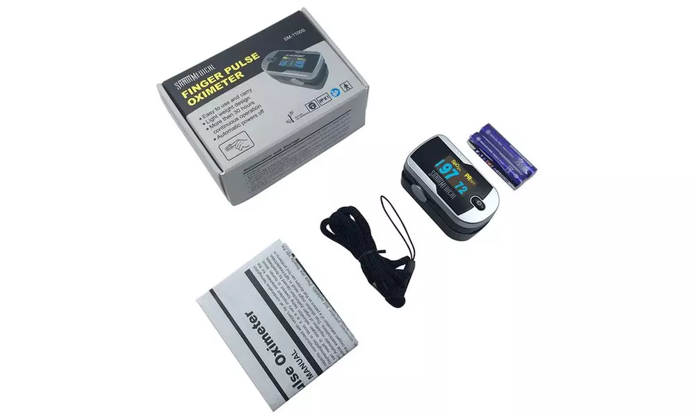 Santamedical SM-1100S Generation 2 OLED Fingertip Pulse Oximete - Second Medium