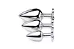 Violet Flower Gem Anal Plug Set - Second Medium