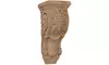 Ekena Millwork COR04X05X10GRLW 4.87 in. W Medium Grape Bunches Corbel