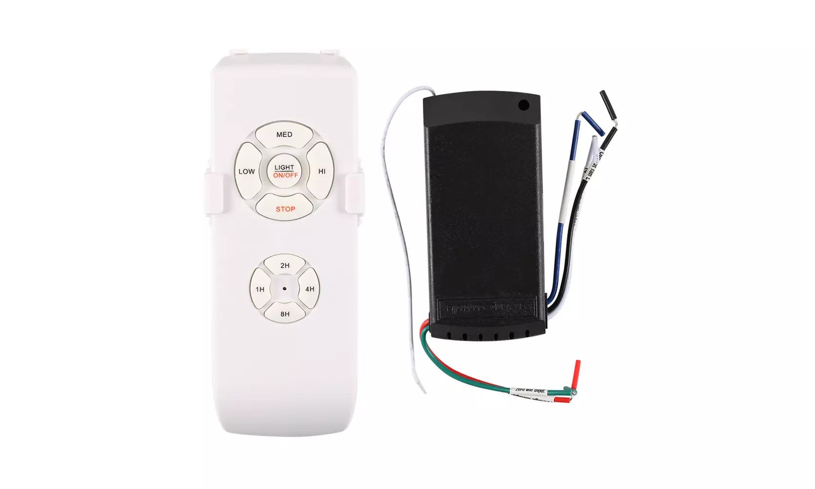 Universal Ceiling Fan Remote Control kit Wireless Remote Controls with Timing  - Second Medium