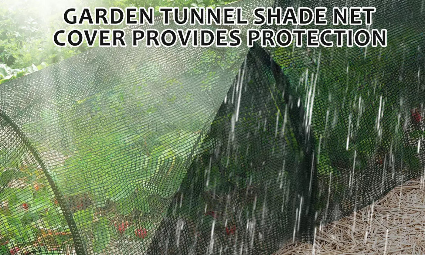 SixtyShadesofGrey Two-in-One Portable Greenhouse Tunnel Shade Net