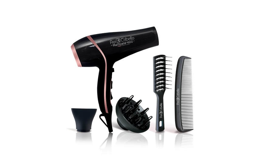 ProCabello Hurricane Turbo Power Blower 4800 - Accessories Included ...