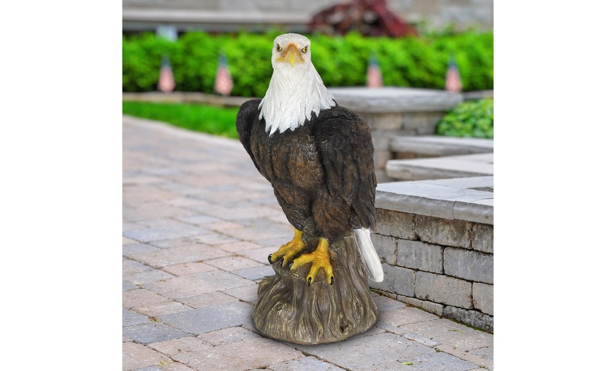 Up To 24% Off On Exhart Majestic Bald Eagle Ga... | Groupon Goods