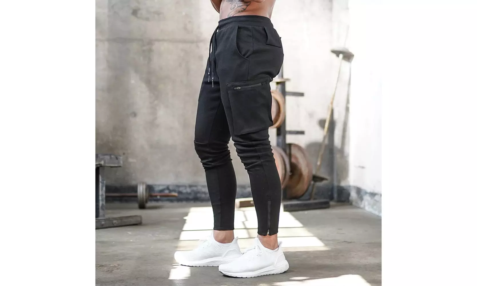 US Man's Training Bodybuilding Sports Fitness Sweatpants Jogger Gym Pant Fashion