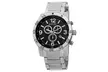 August Steiner Men's Quartz Chronograph Bracelet Watch ASGP8097SSB - Second Medium