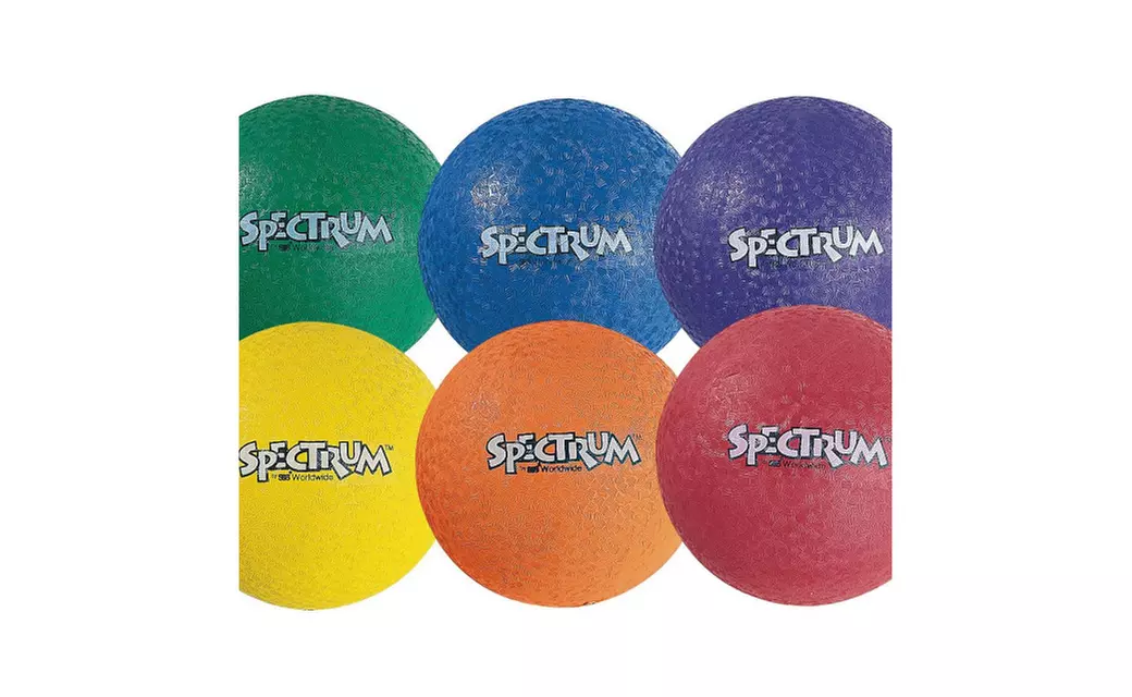 5" Spectrum&trade; Playground Balls (set of 6) - Primary Image