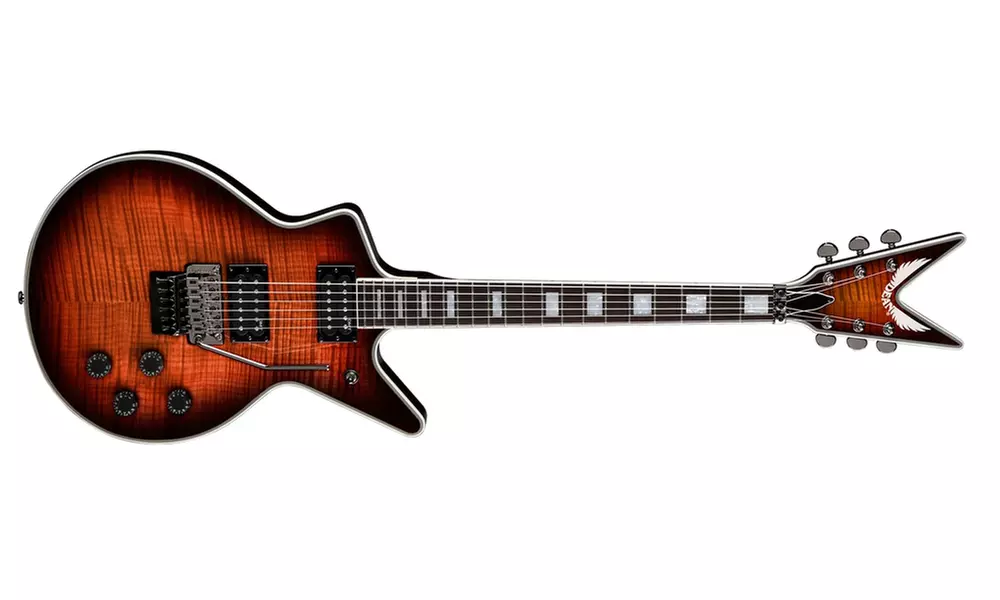Dean Cadillac 1980 Flame Top Floyd Electric Guitar - TGE - Primary Image