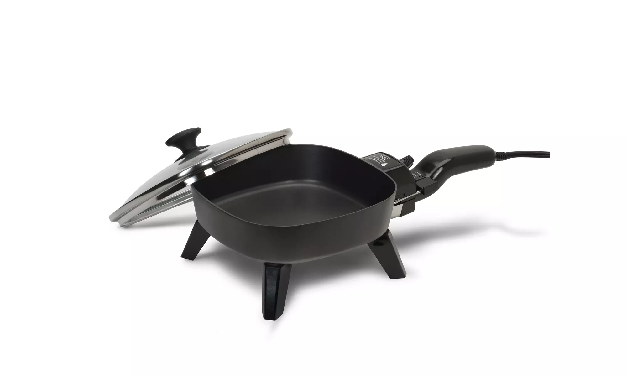 Elite Cuisine EFS-400 7-Inch Non-Stick Electric Skillet with Glass Lid - Primary Image