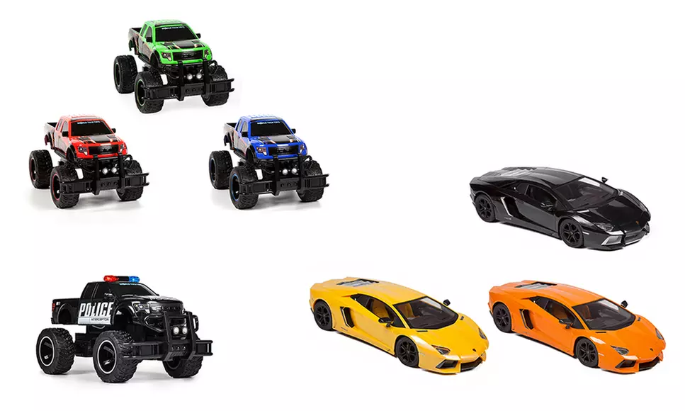 1:14 Remote control Ford or Lamborghini vehicle - Aventador, Ford Raptor, Police - Primary Image