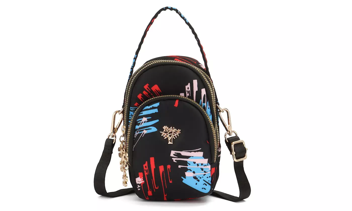Women Small Cell Phone Purse Wallet Handbag Case Shoulder Bag Cross-body Pouch