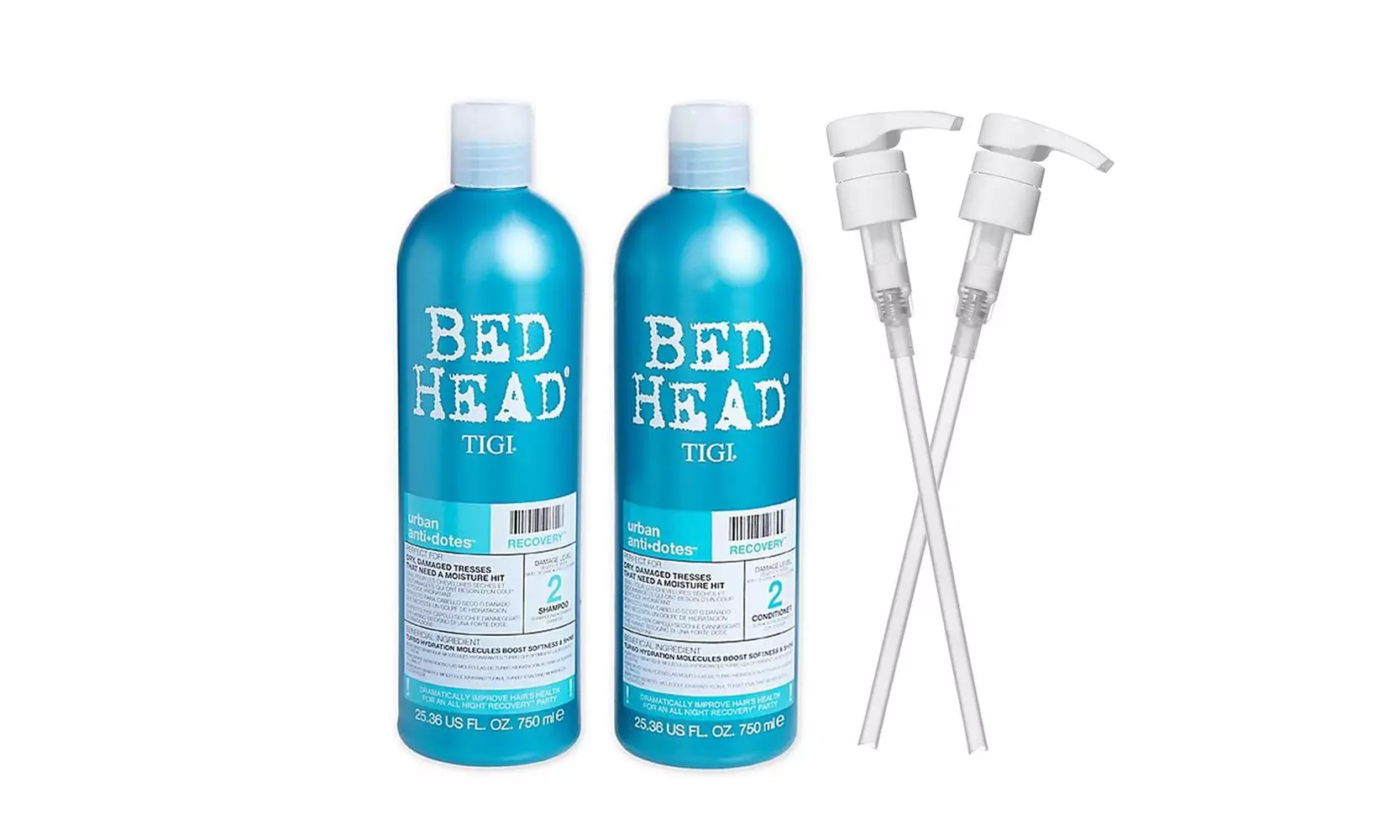 TIGI Bed head Recovery Tween Duo 25.36 oz (With Luxury Pump) - Primary Image