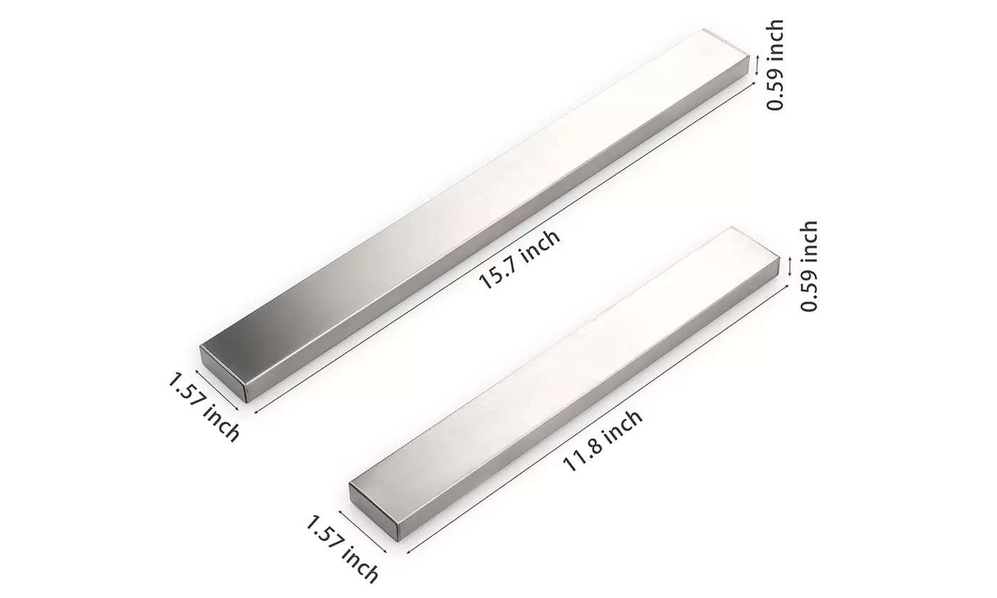 Multipurpose Stainless Steel Magnetic Knife Bar Kitchen Utensil Holder