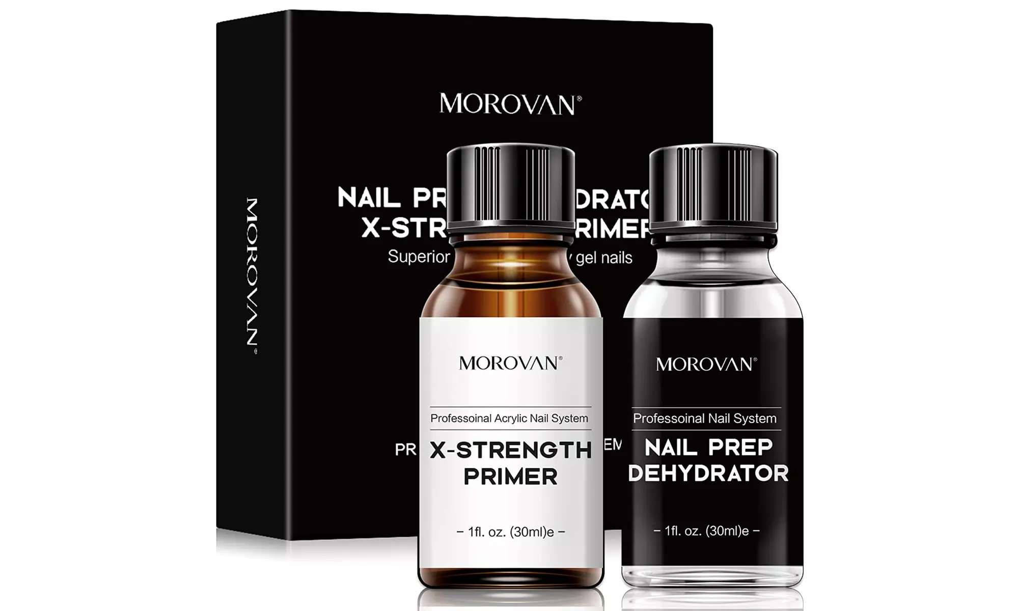 Morovan Nail Primer and Dehydrator for Acrylic Nails - Primary Image