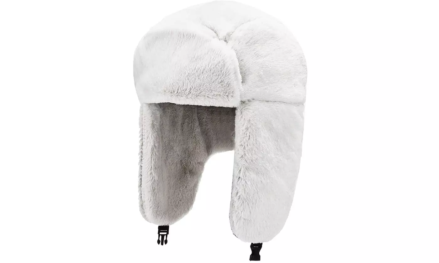Ushanka Trapper Winter Hat with Earflap Warmer for Men & Women - Second Medium