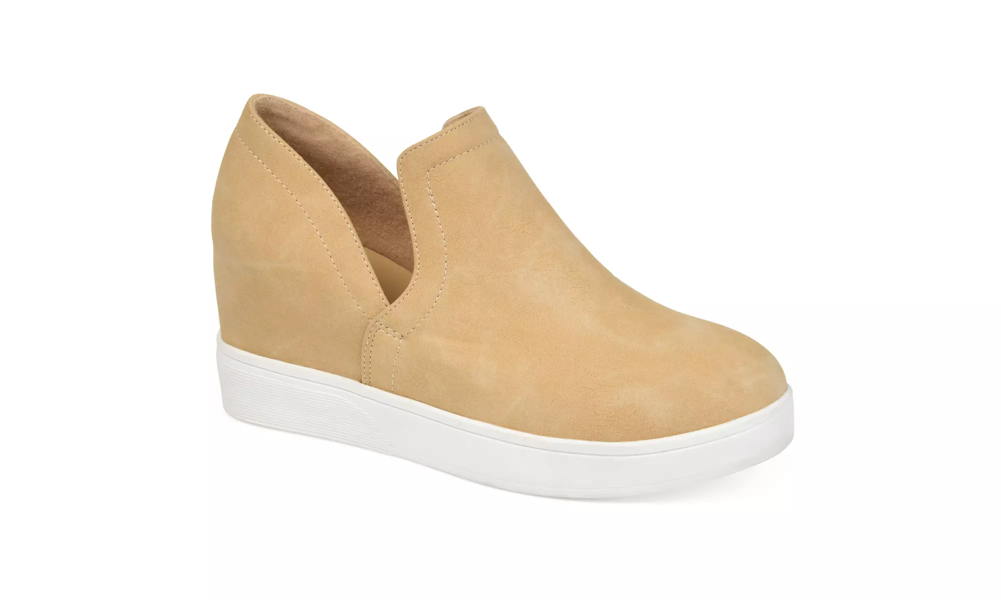 Journee Collection Womens Cardi Sneaker Wedge - Primary Image