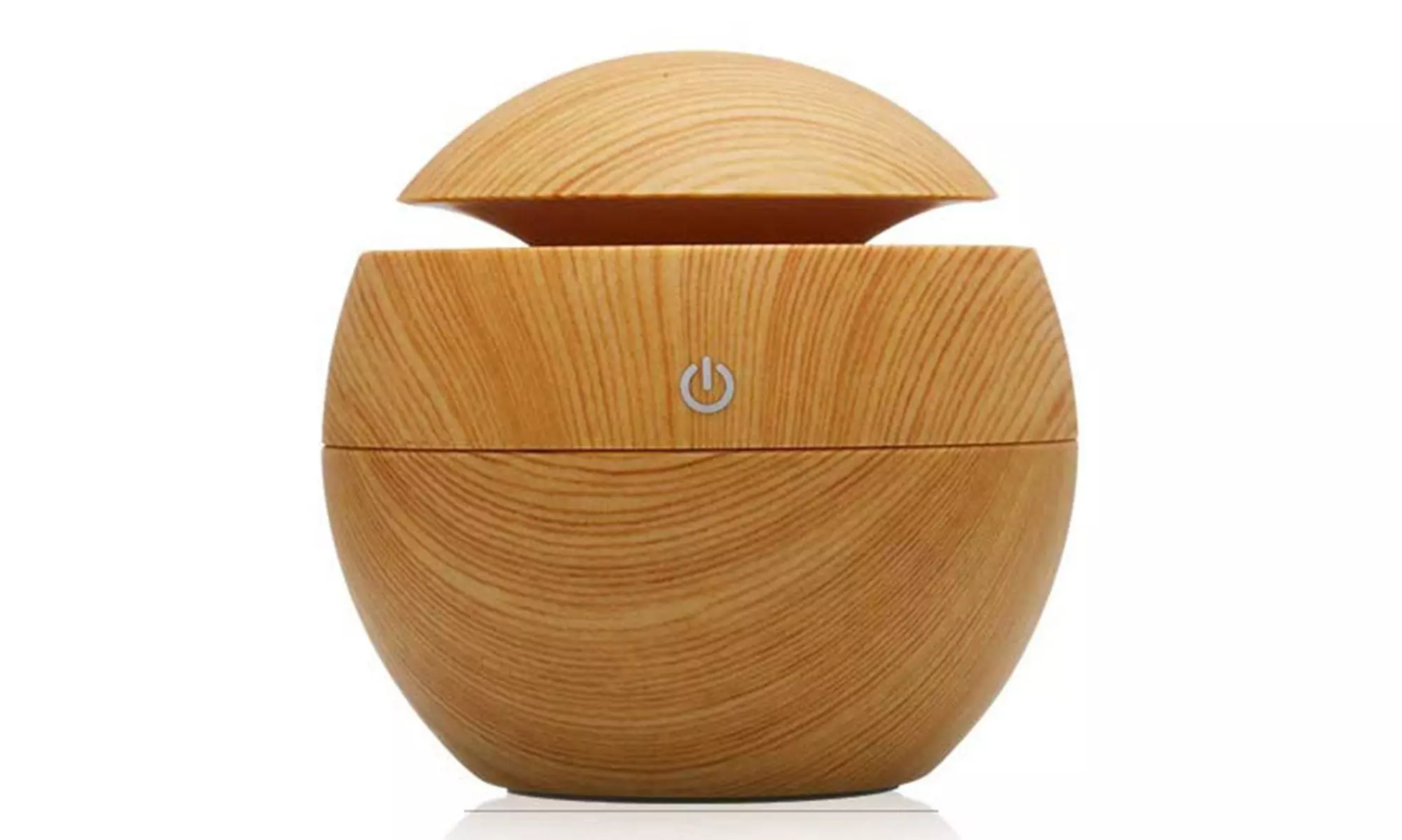 Air Aroma Humidifier Wood LED Grain Aromatherapy Mini Humidifier - Primary Image