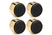 Knox Gear Subwoofer Isolation Feet (4-pack, Black/Gold) - Second Medium