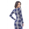 Image 4: AX Paris Bodycon Check  Dress