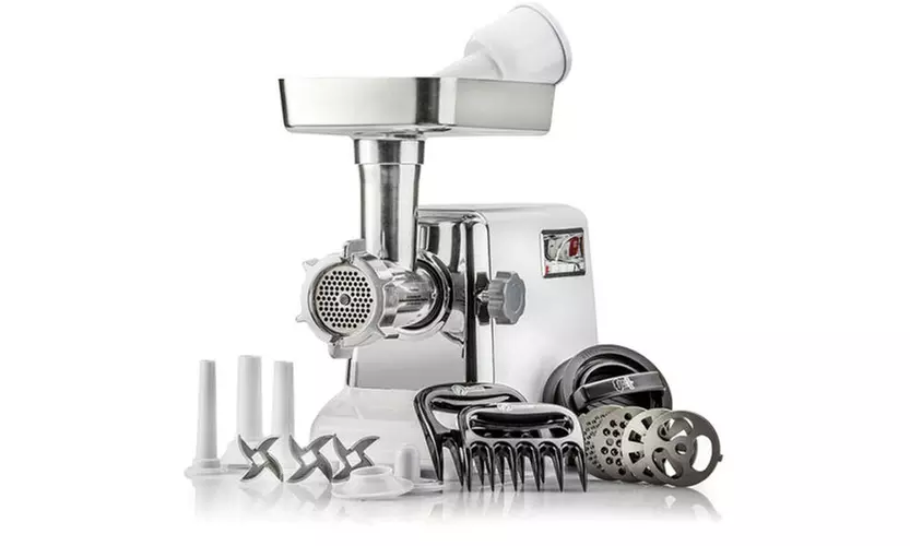 STX Turboforce "Platinum" Heavy Duty Electric Meat Grinder & Sausage Stuffer - Second Medium