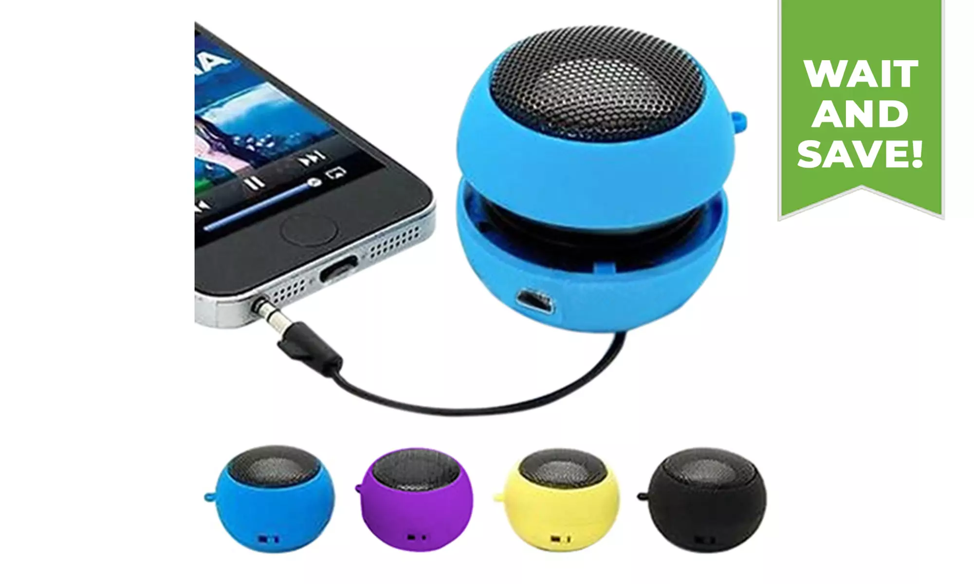 Hamburger Portable Mini Speaker - Primary Image