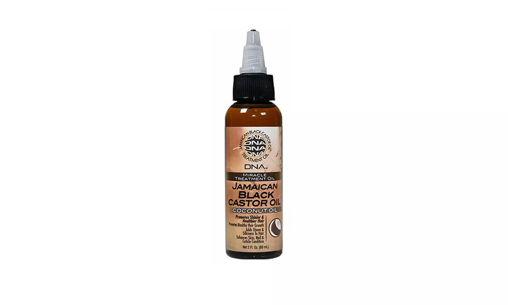 My DNA Miracle Treatment Jamaican Black Castor Coconut Oil for Hair Growth 2 oz. - Primary Image