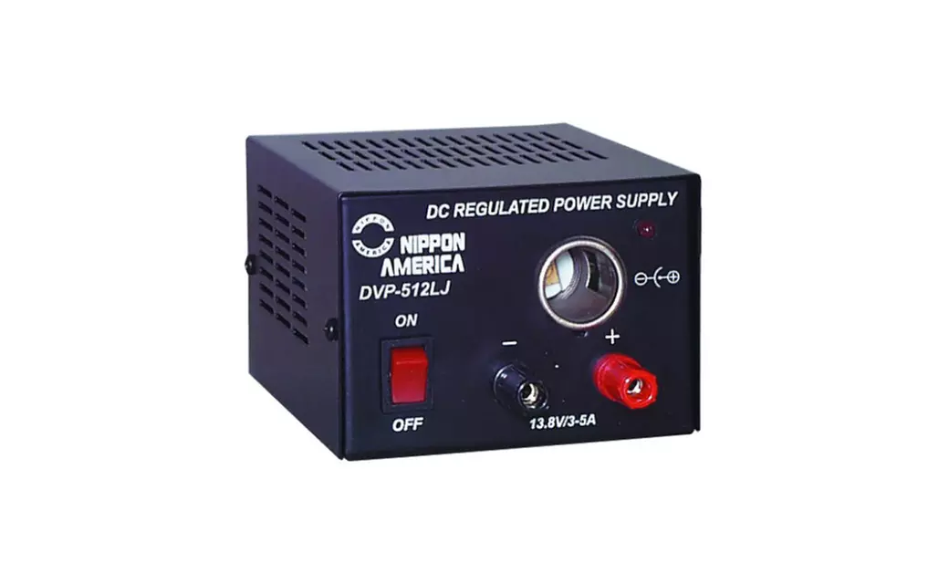 AQ- Nippon Electronic Components 5 Amp Power Supply with Lighter Jack - Primary Image