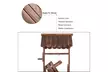 Kinbor Wooden Fountain Waterfall Fountain with Pump & Barrel Outdoor Waterfall - Second Medium