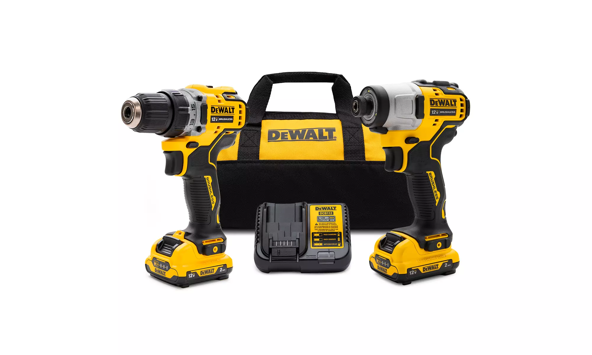Dewalt Xtreme 12V MAX Brushless Cordless Compact Drill and Impact Driver Kit - Primary Image