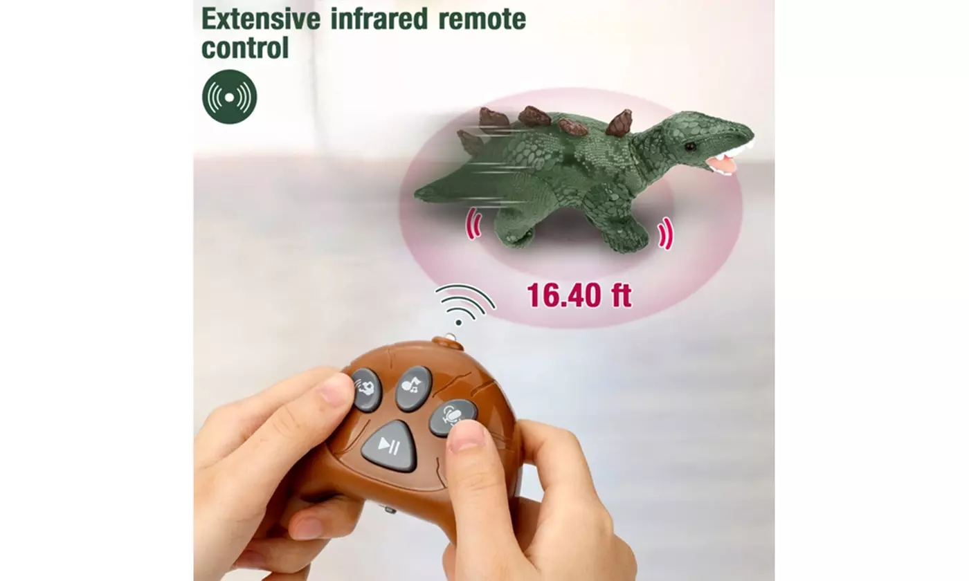 Dinosaur Remote Control Walking Dinosaur Toys 20PCS Dinosaur Educational Toys - Second Medium
