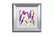 Color Bakery 'Lavender II' Matted Silver Framed Art - Second Medium