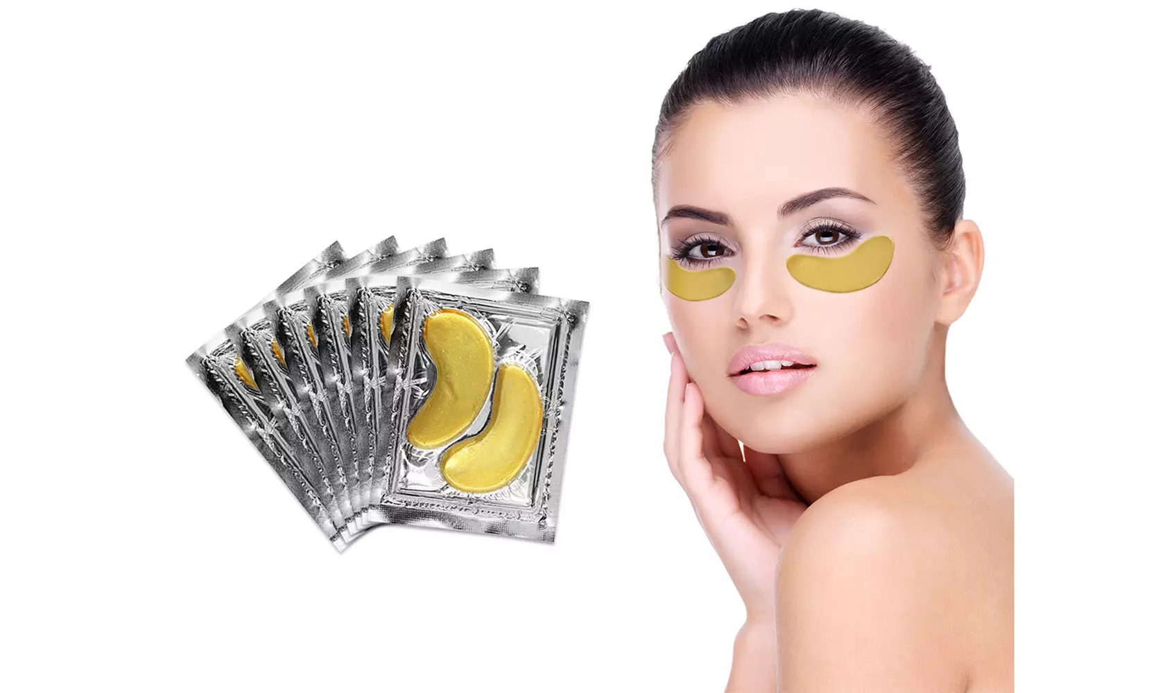Anti-Aging Gold or Milky Under-Eye Mask (12-Pack) - Primary Image