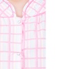 Image 45: EZI Women's Cotton/Poly Short Sleeve Easy-Snap House Coat with Patch Pockets