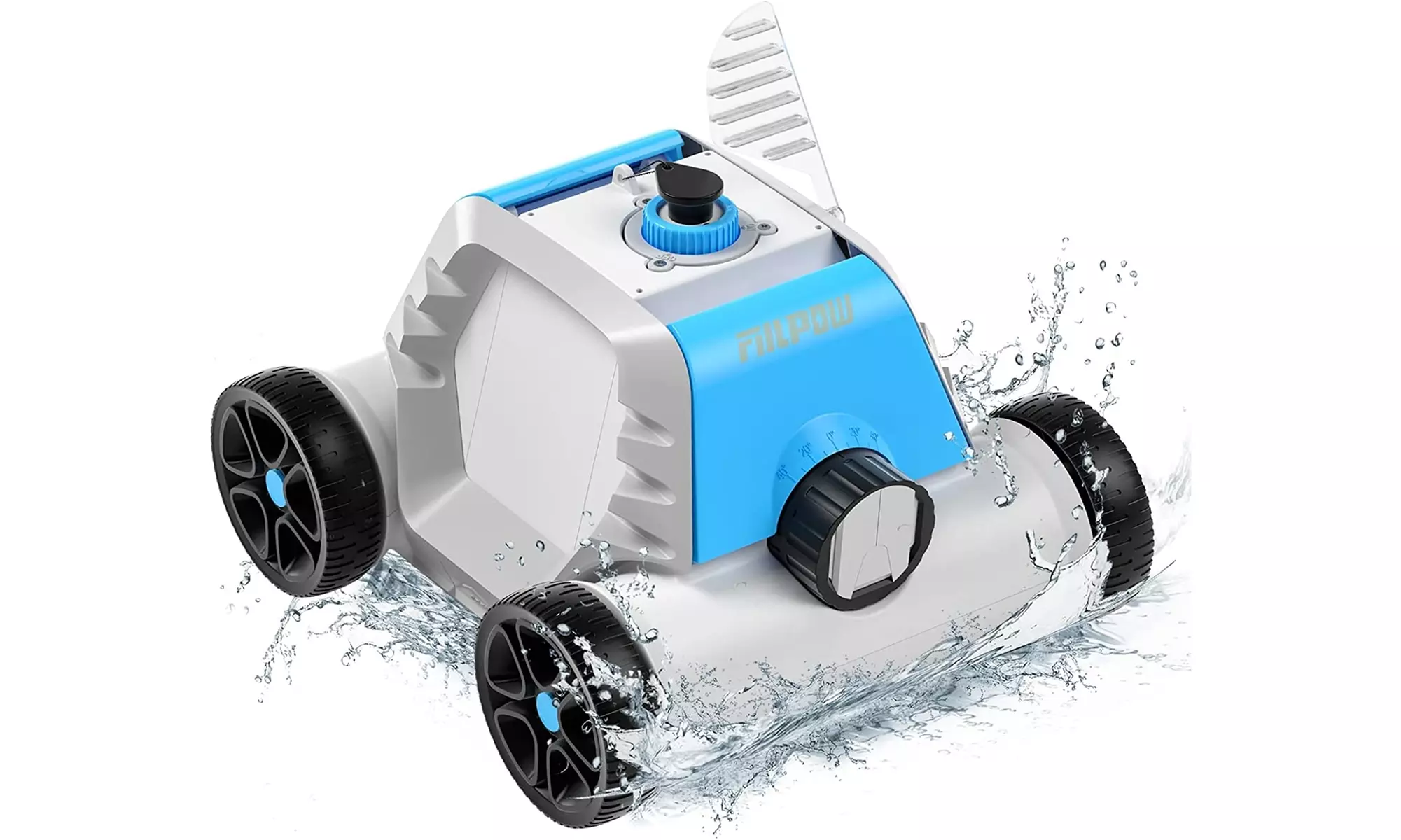 Cordless Robotic Pool Cleaner, Automatic Pool Vacuum - Primary Image