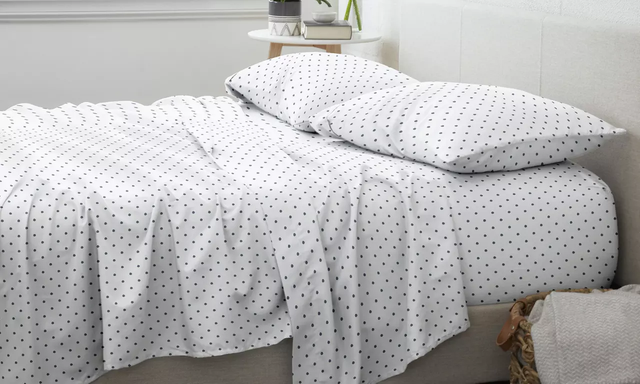 Home Collection Premium Ultra Soft Pattern 4 Piece Bed Sheets Set