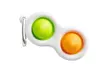 Interesty Sensory Toys - Keychain Handheld Mini Fidget Toy Stress Relief Toy  - Second Medium
