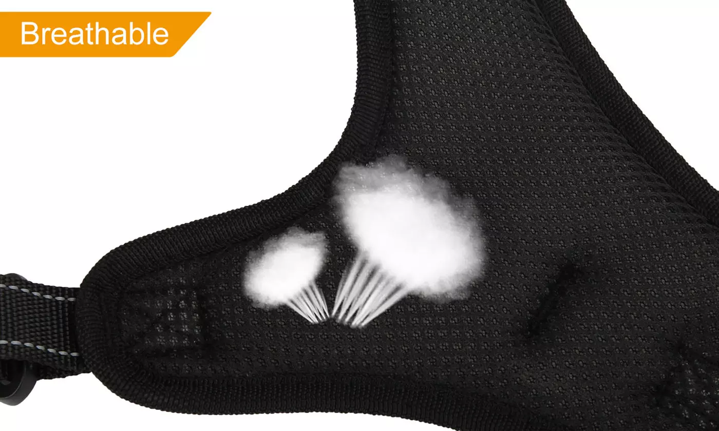 No Pull No Choke Soft Padded Dog Harness Vest for Training Walking Jogging
