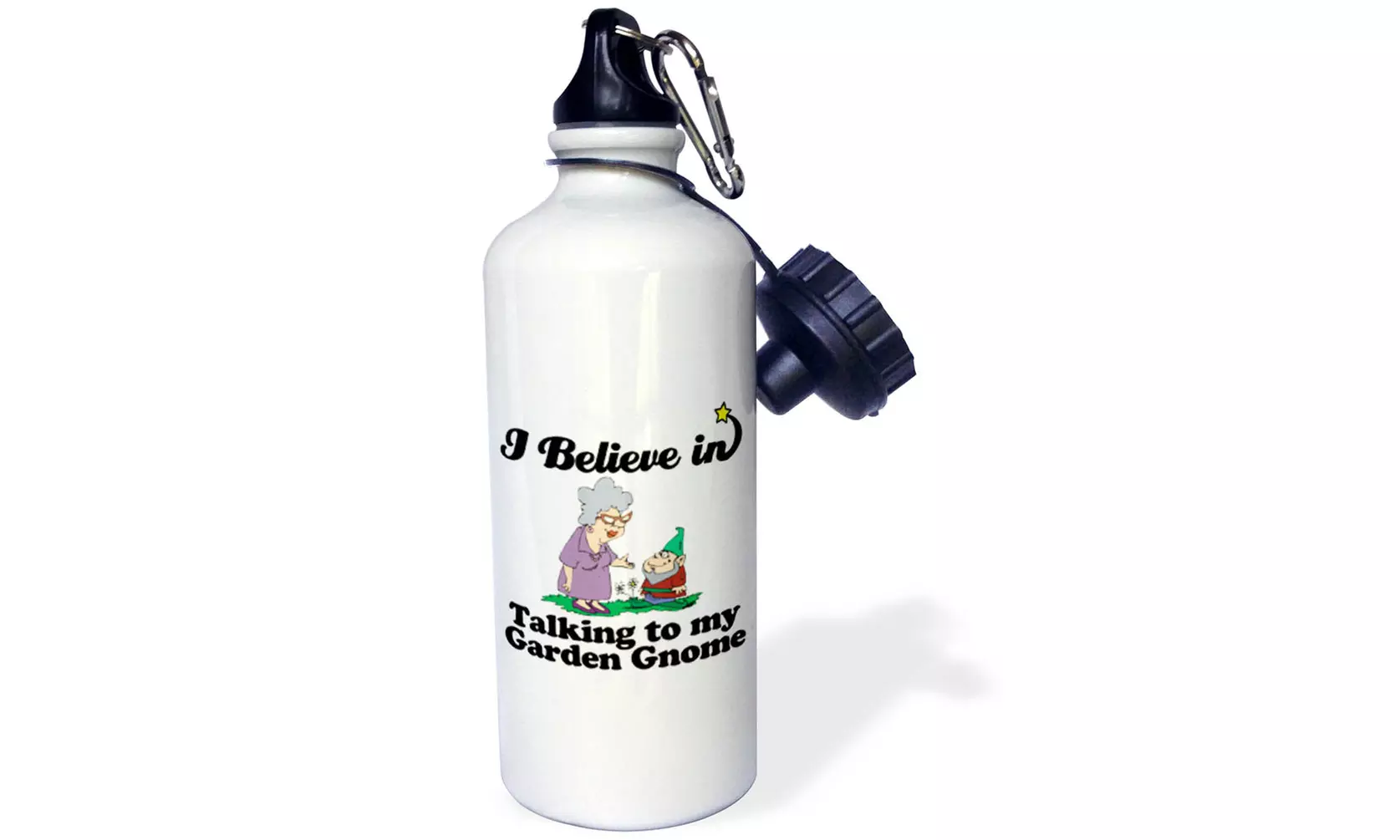  Water Bottle I Believe In Talking To Garden Gnome  - Primary Image