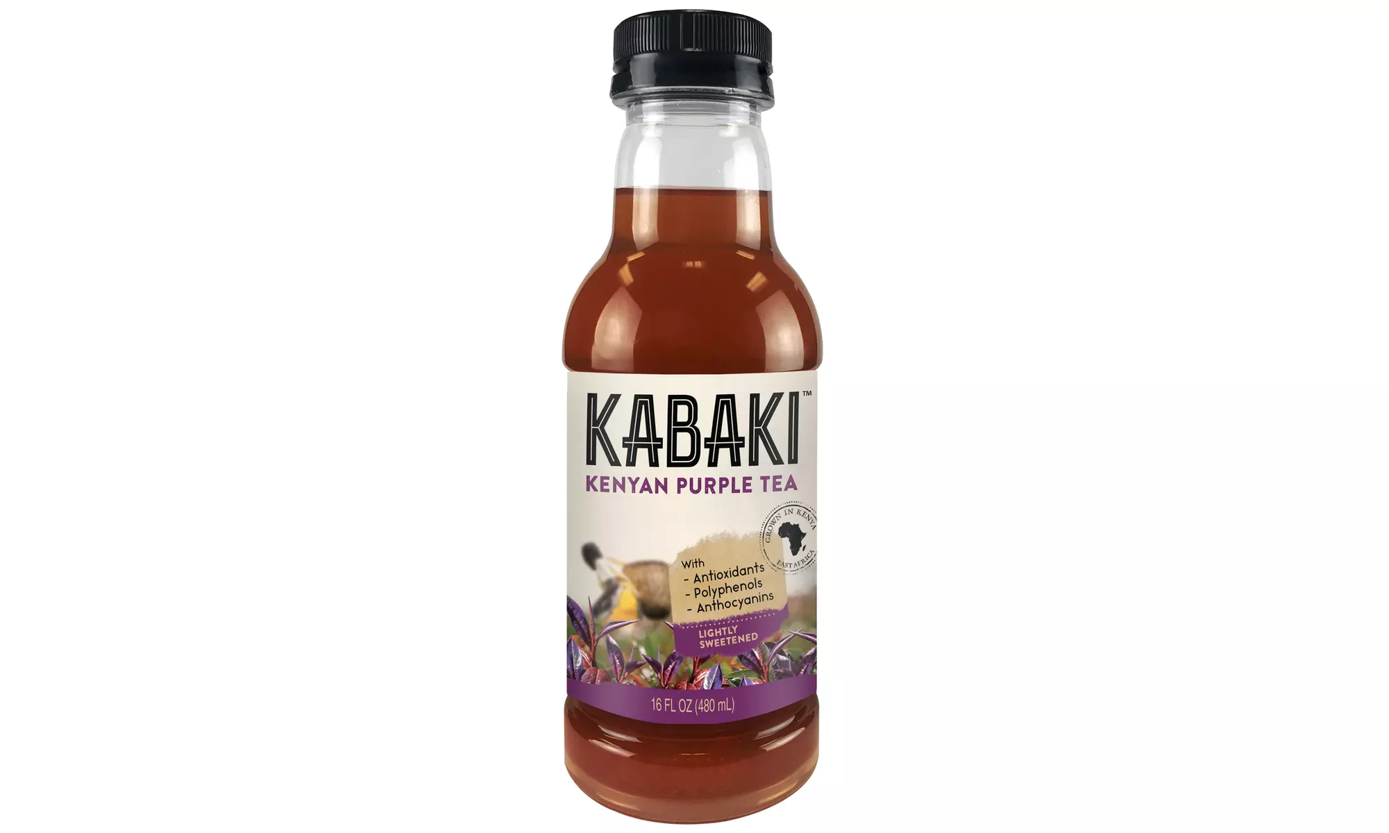 Kabaki Kenyan Purple Tea - Lightly Sweetened 16 fl oz (6-Pack) - Primary Image