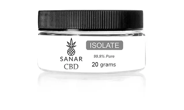 Bulk CBD Isolate Powder Crystal 99.9% Pure From Hemp Lab Extracted - Primary Image