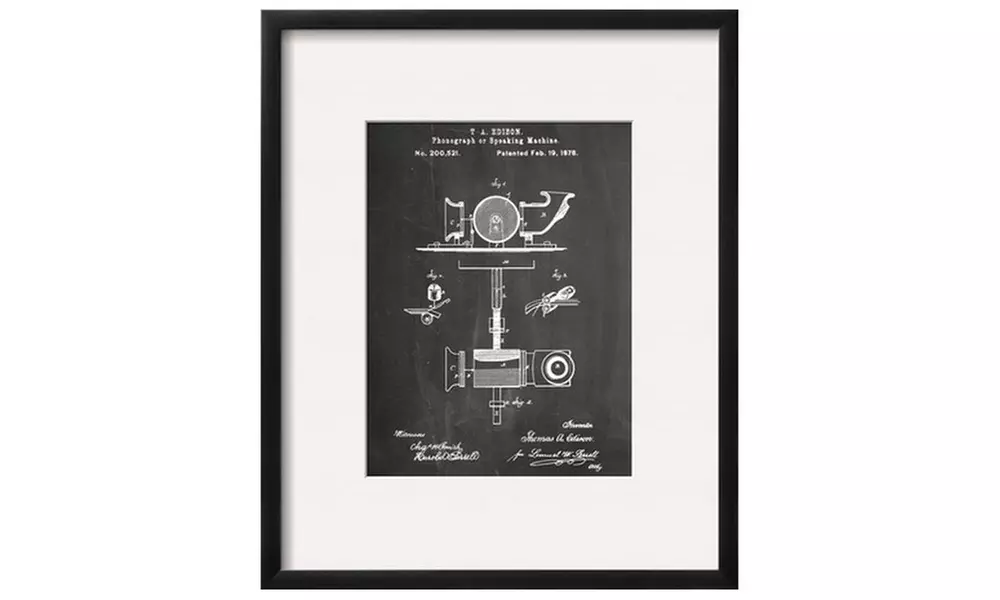 Thomas Edison Speaking Telegraph - Primary Image