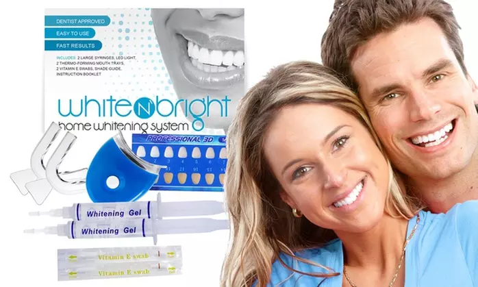 White N' Bright Complete At-Home Teeth Whitening Kit - Primary Image