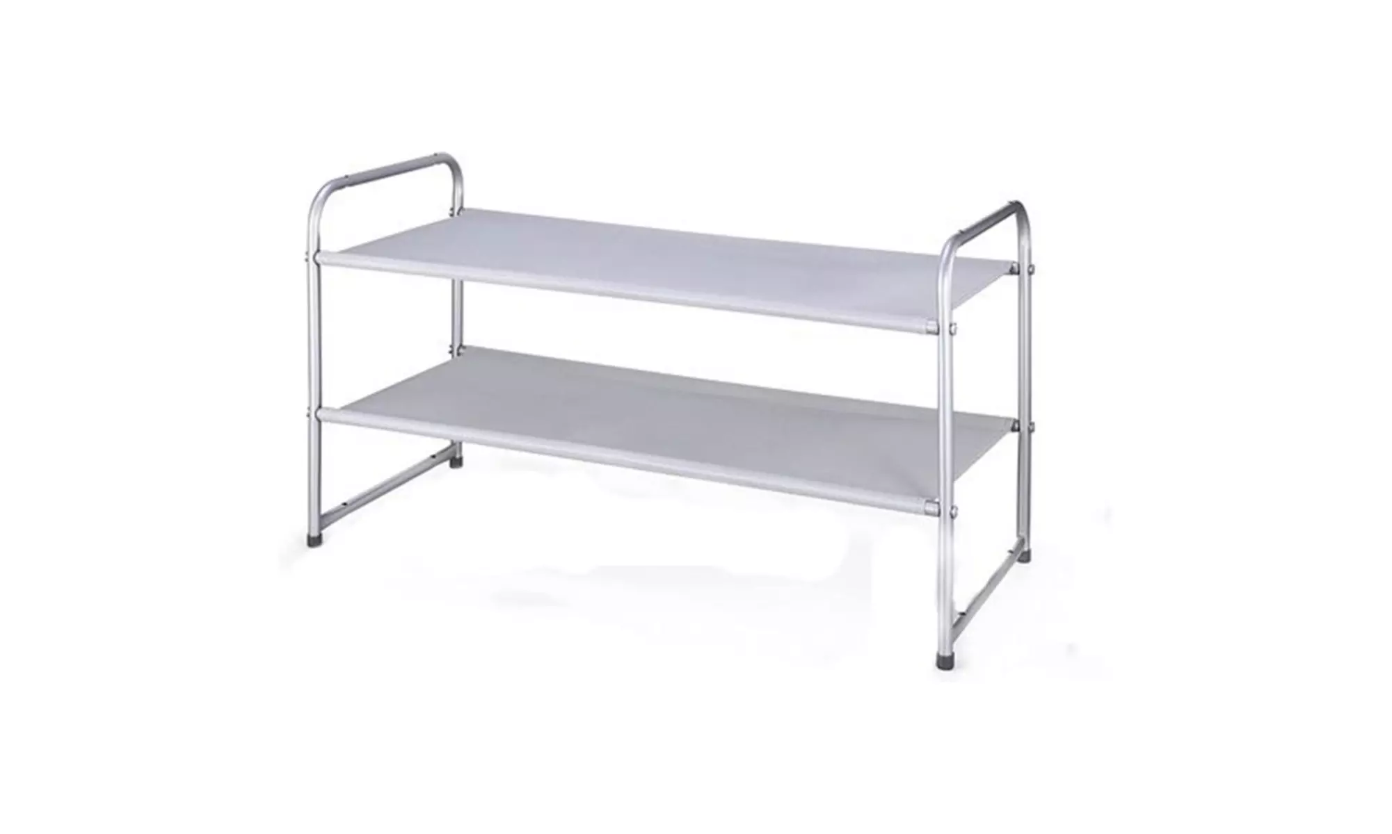 Shoe Rack Hallway Entryway Versatile Storage Shelf Stackable Design - Primary Image