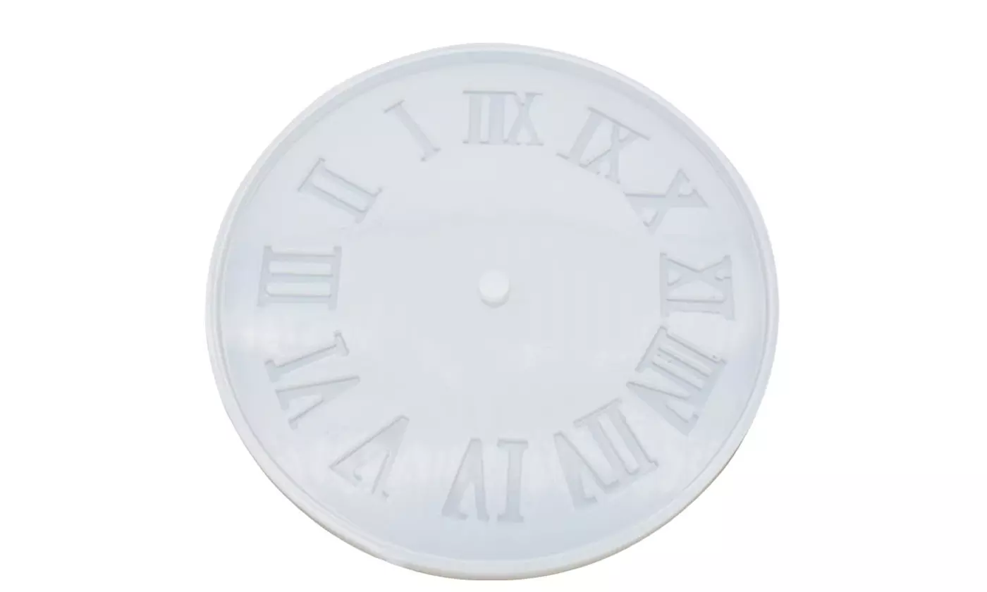Silicone Clock Epoxy Resin Mold DIY Making Casting Tool Mould Handmade Craft