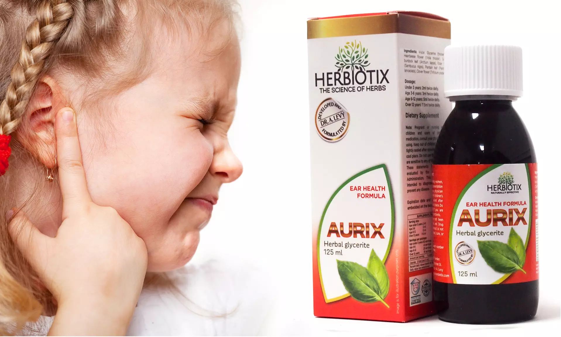 Herbiotix , All-Natural Herbal Formulas by Dr. A. Levy MD - Second Medium
