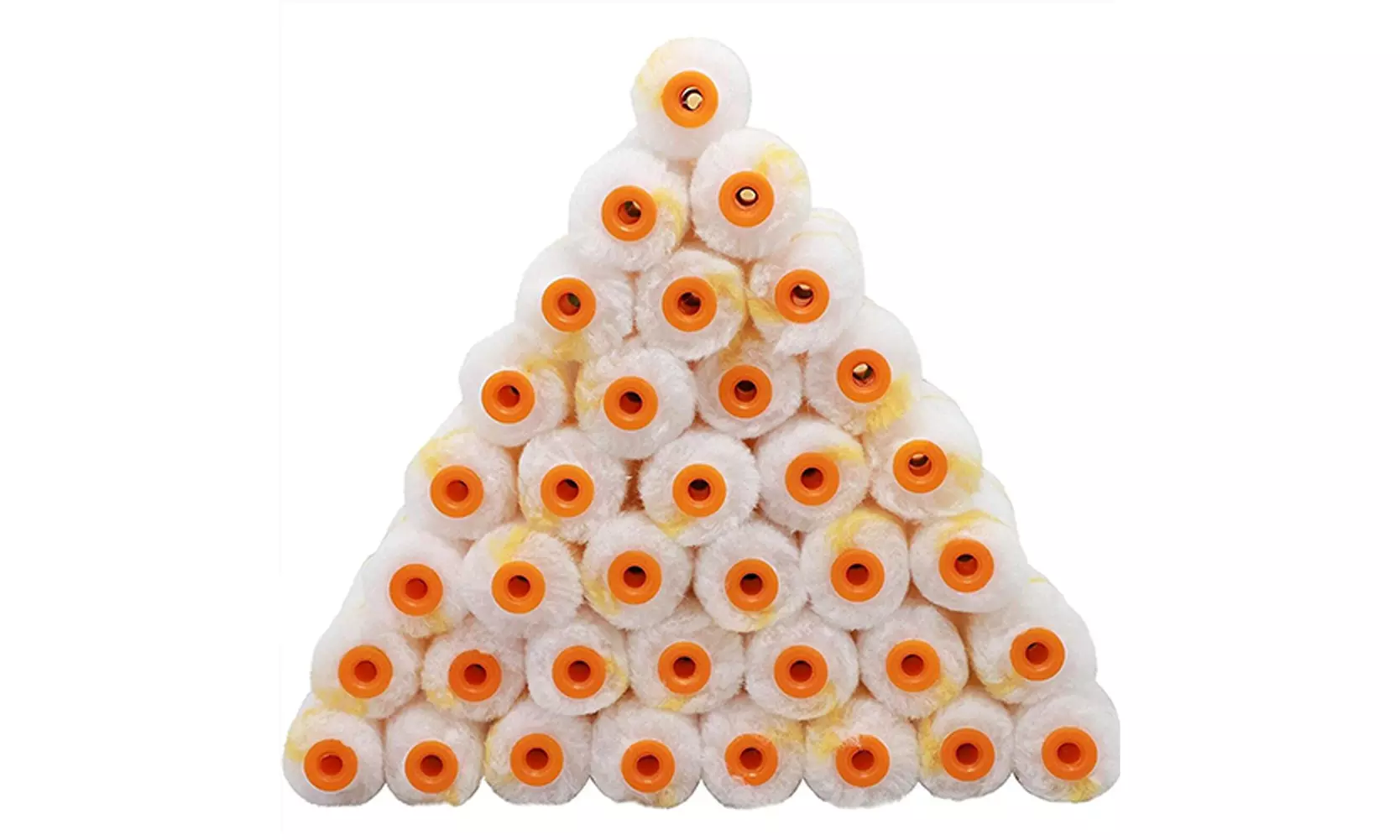 US 36-72 Pc Mini Paint Roller Covers, Painting Supplies Roller Paint Brush 4"