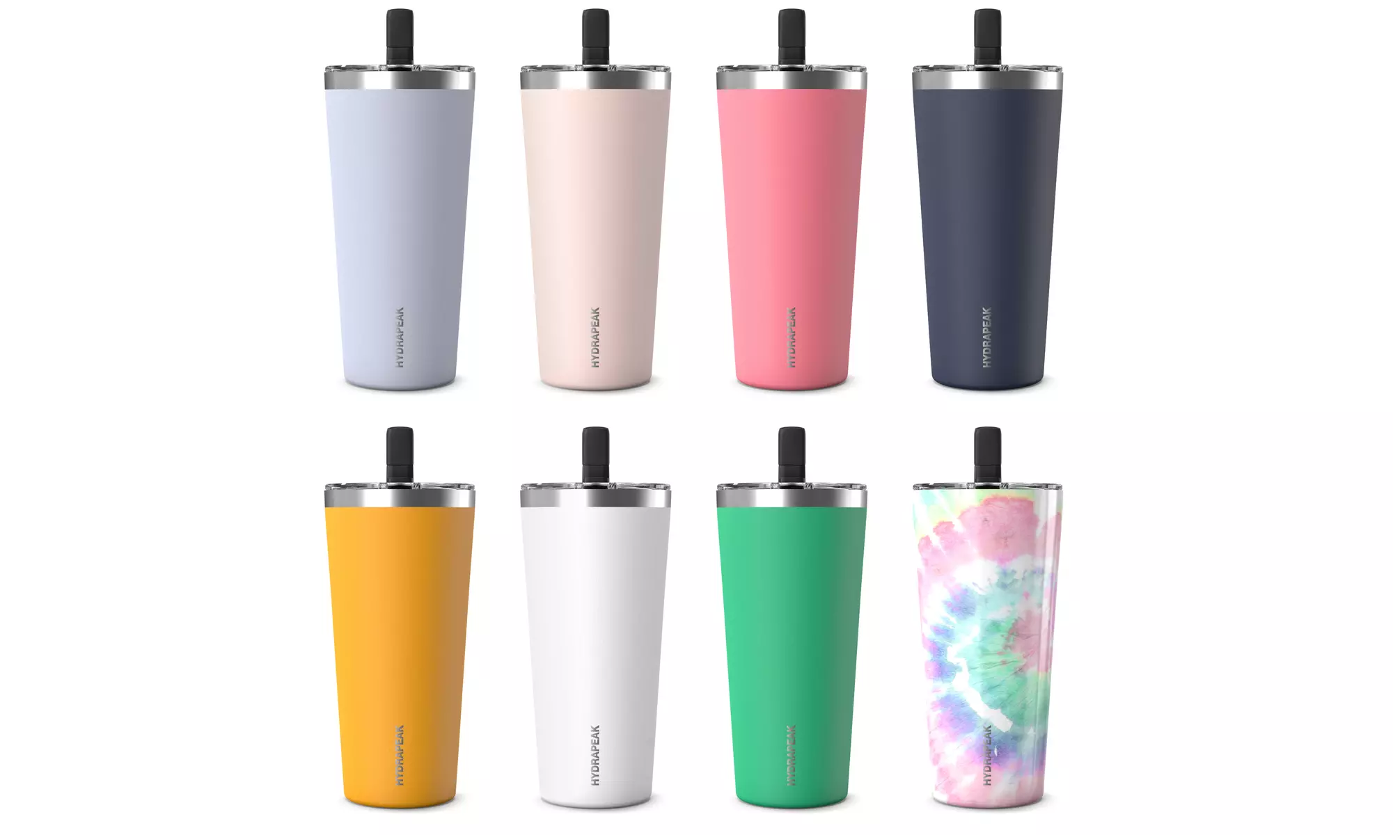 Hydrapeak 25oz Grande Stainless Steel Tumbler w/Integrated Straw - Primary Image